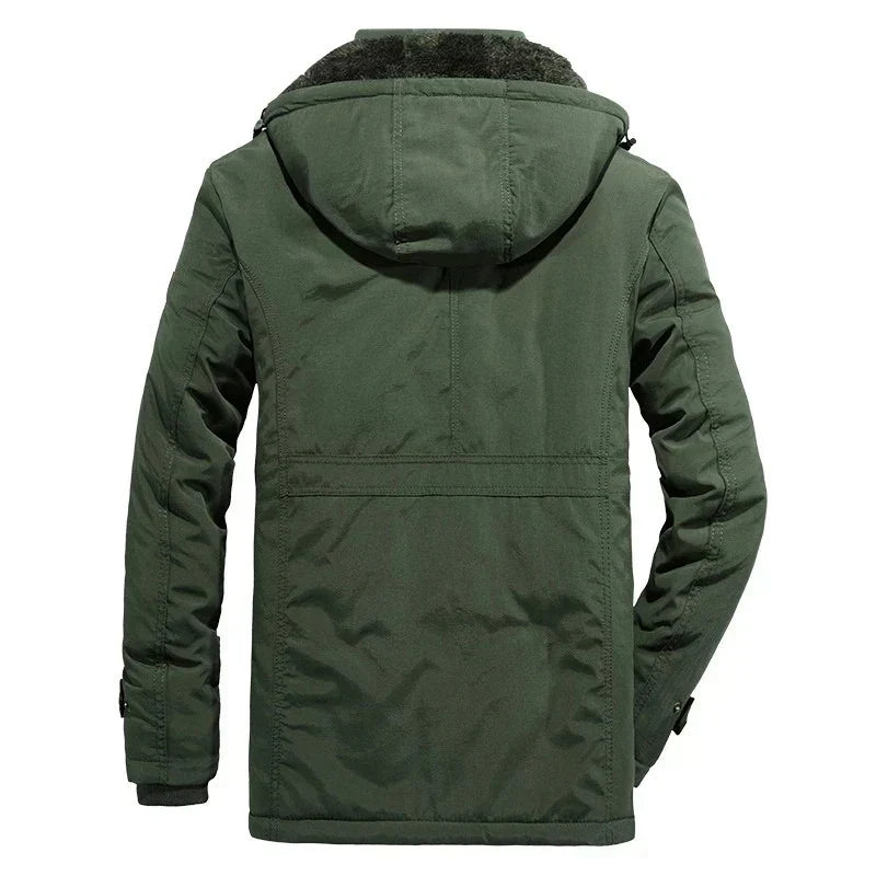 Bjorn - Warme Heren Fleece Winterjas Van Premium Wolmix - Aurora Classics