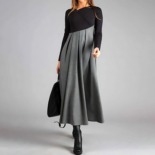 Vestido Raquel - Diseño Estructurado de Línea Fluida