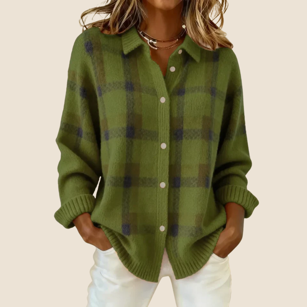 Vivienne™ | Suéter retro a cuadros
