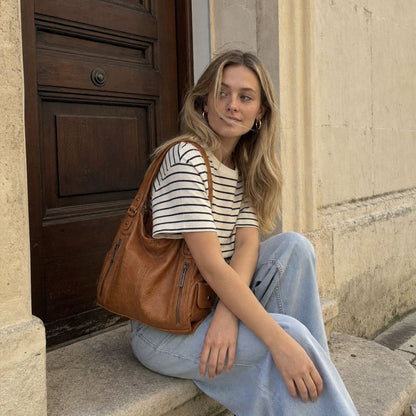 Bolso Tote Casual "Marlow" con Bolsillos Frontales