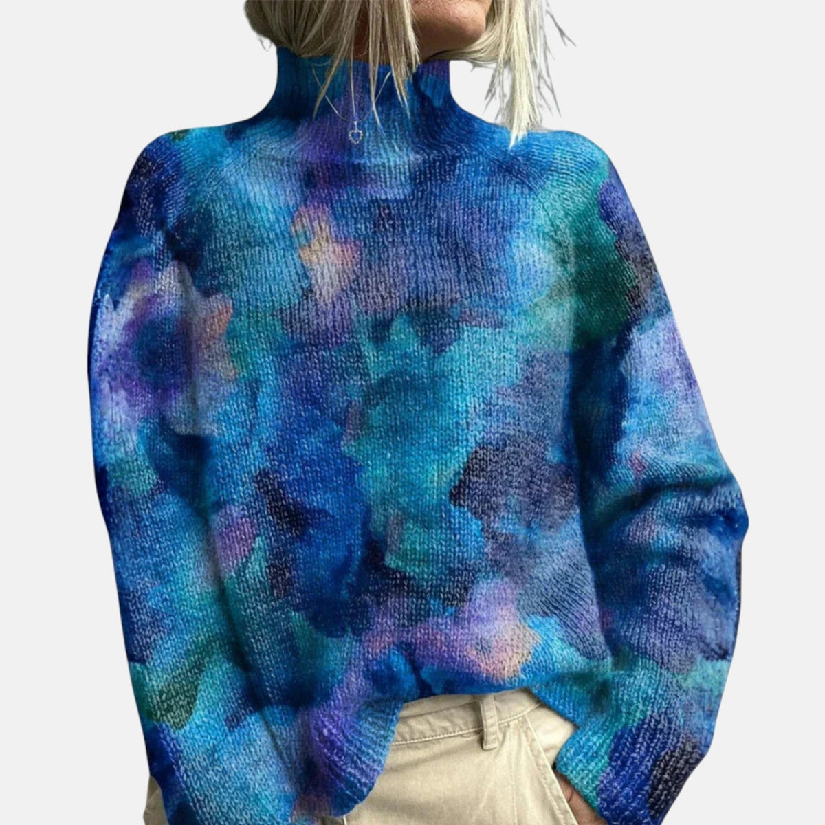 Aimelie | Suéter elegante de cuello alto