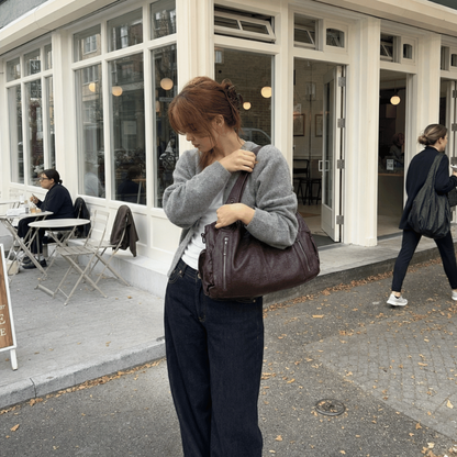 Bolso Tote Casual "Marlow" con Bolsillos Frontales