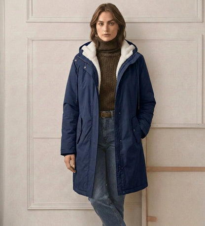 Amélie™ | Parka larga impermeable