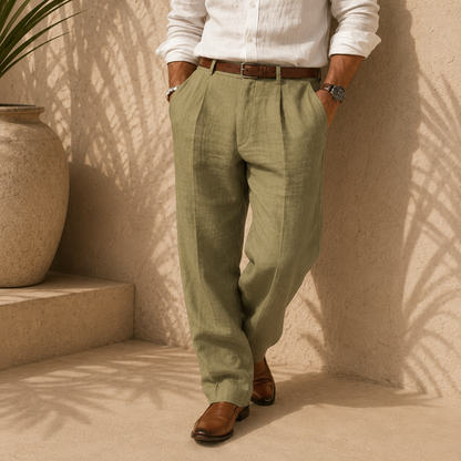 Corsaro | Pantalones de lino premium a medida