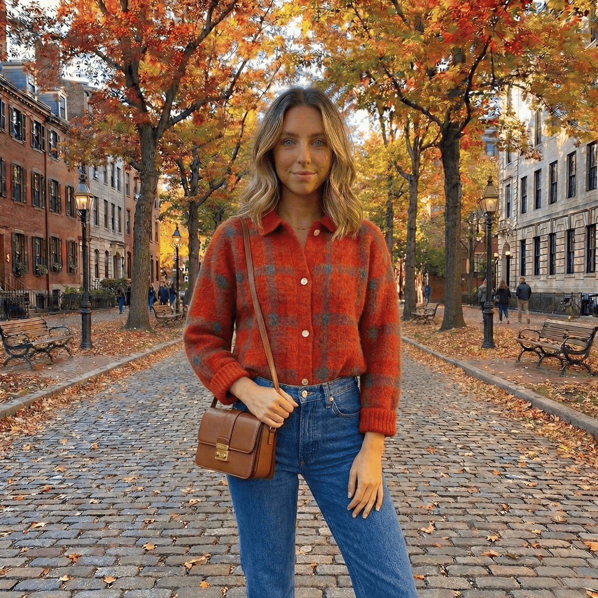 Vivienne™ | Suéter retro a cuadros