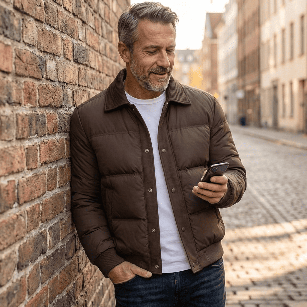Louis™ | Chaqueta acolchada ligera para hombre
