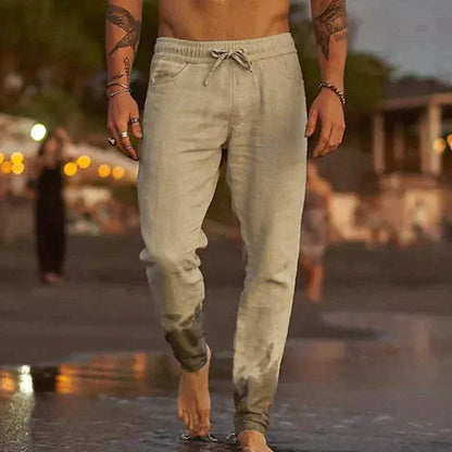 Mateo Beach | El pantalón de lino veraniego y ligero por excelencia