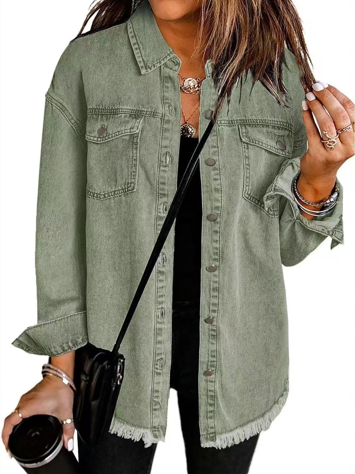 Chaqueta vaquera distintiva Katja Heritage