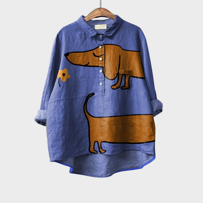 Amélie | Blusa de lino para llevar tanto de día como de noche