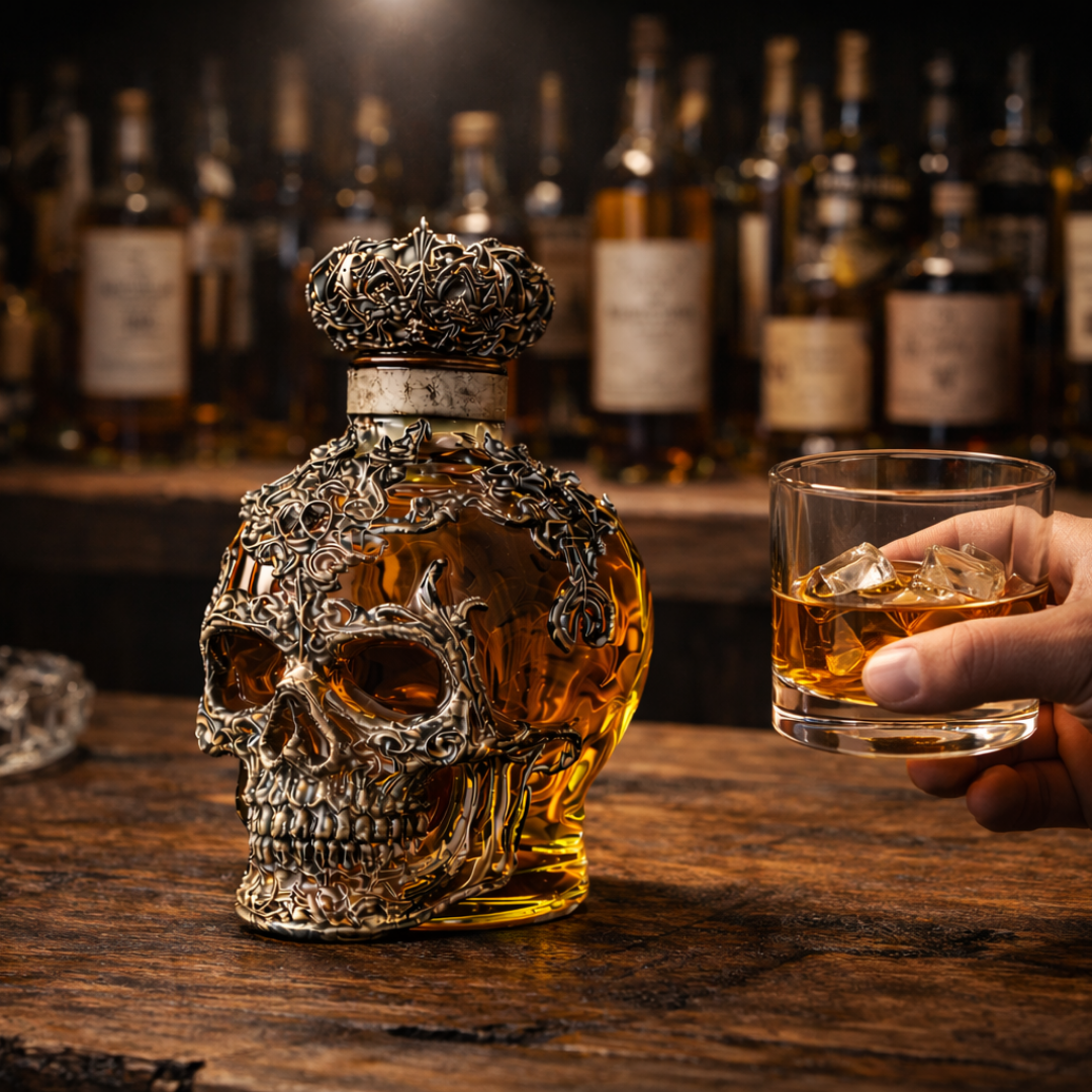 Licorera Artesanal – Edición Calavera