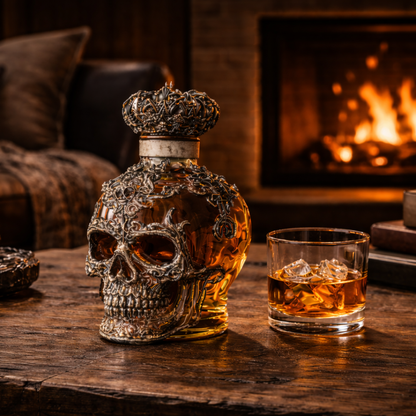 Licorera Artesanal – Edición Calavera