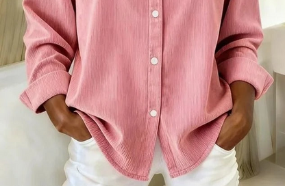 Abigail | Blusa elegante rosa para mujer