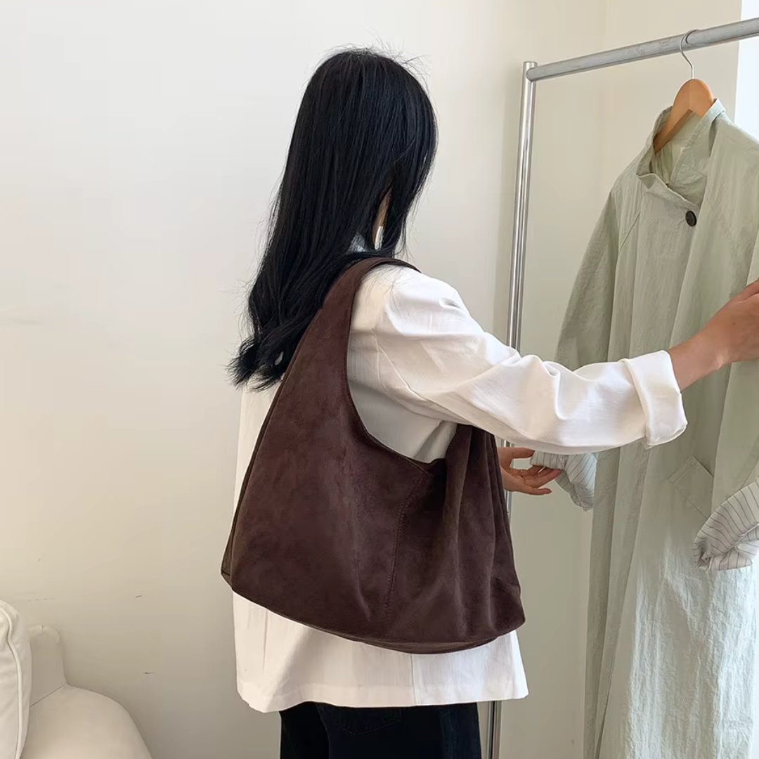 Bolso Tote XL "Odette" Silueta Relajada