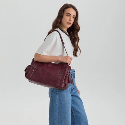 Bolso Tote Casual "Marlow" con Bolsillos Frontales