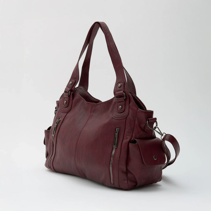Bolso Tote Casual "Marlow" con Bolsillos Frontales