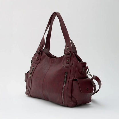 Bolso Tote Casual "Marlow" con Bolsillos Frontales