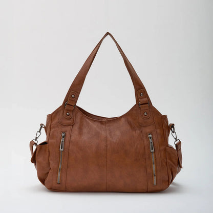 Bolso Tote Casual "Marlow" con Bolsillos Frontales