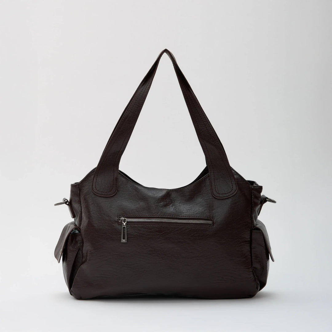 Bolso Tote Casual "Marlow" con Bolsillos Frontales