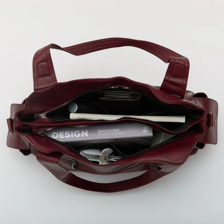 Bolso Tote Casual "Marlow" con Bolsillos Frontales