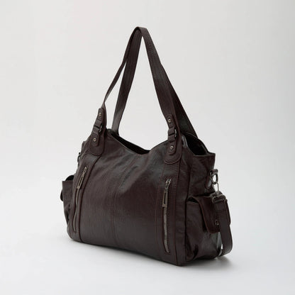 Bolso Tote Casual "Marlow" con Bolsillos Frontales