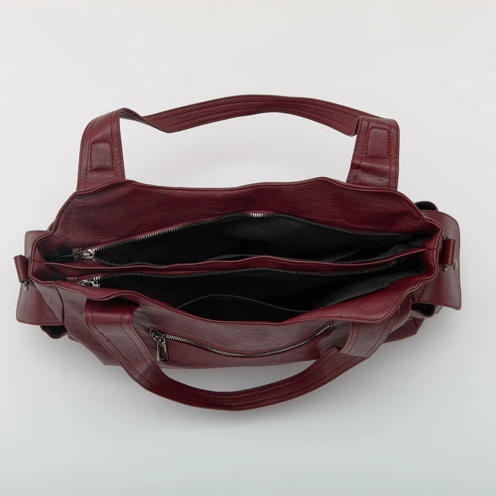 Bolso Tote Casual "Marlow" con Bolsillos Frontales