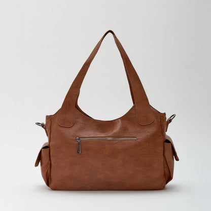 Bolso Tote Casual "Marlow" con Bolsillos Frontales