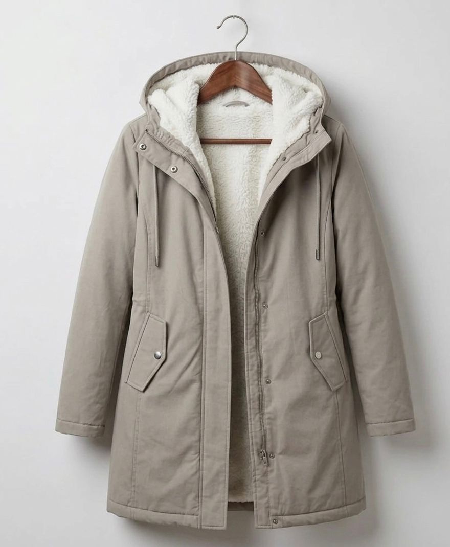 Amélie™ | Parka larga impermeable