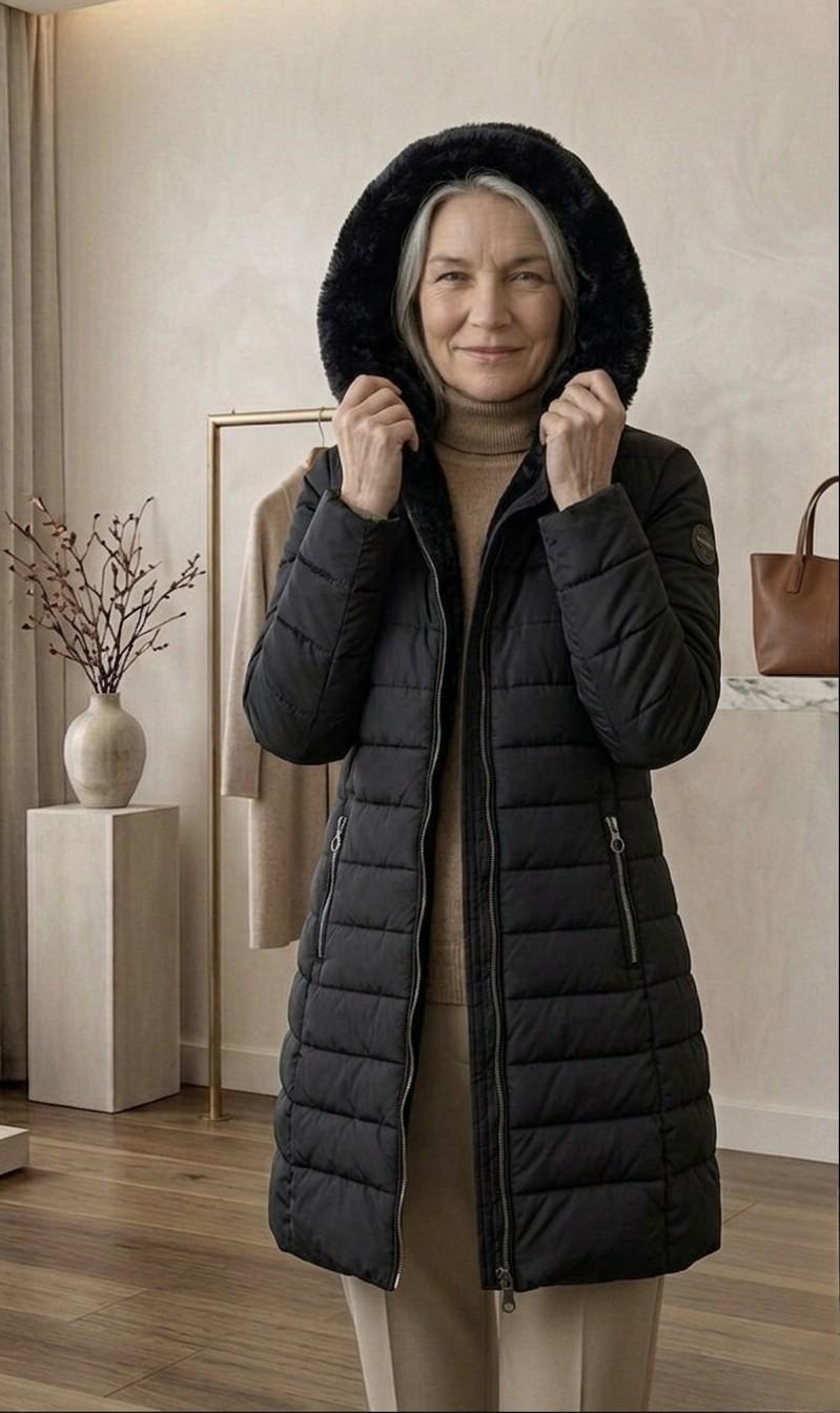 Olivia™ | Abrigo de invierno acolchado de corte evasé — Edición de aniversario