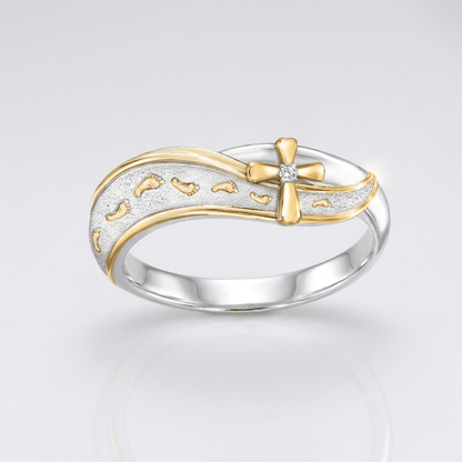 El anillo del viaje — alianza de plata de madre