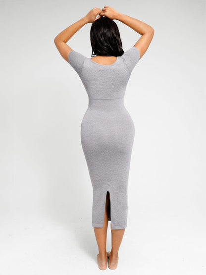 Bloom ™ |  Plunge Bodysuit met Verwijderbare Pads - Aurora Classics