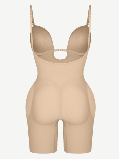 Bloom ™ |  Plunge Bodysuit met Verwijderbare Pads - Aurora Classics