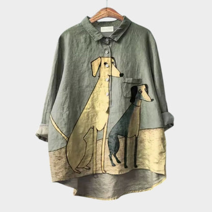 Amélie | Blusa de lino para llevar tanto de día como de noche