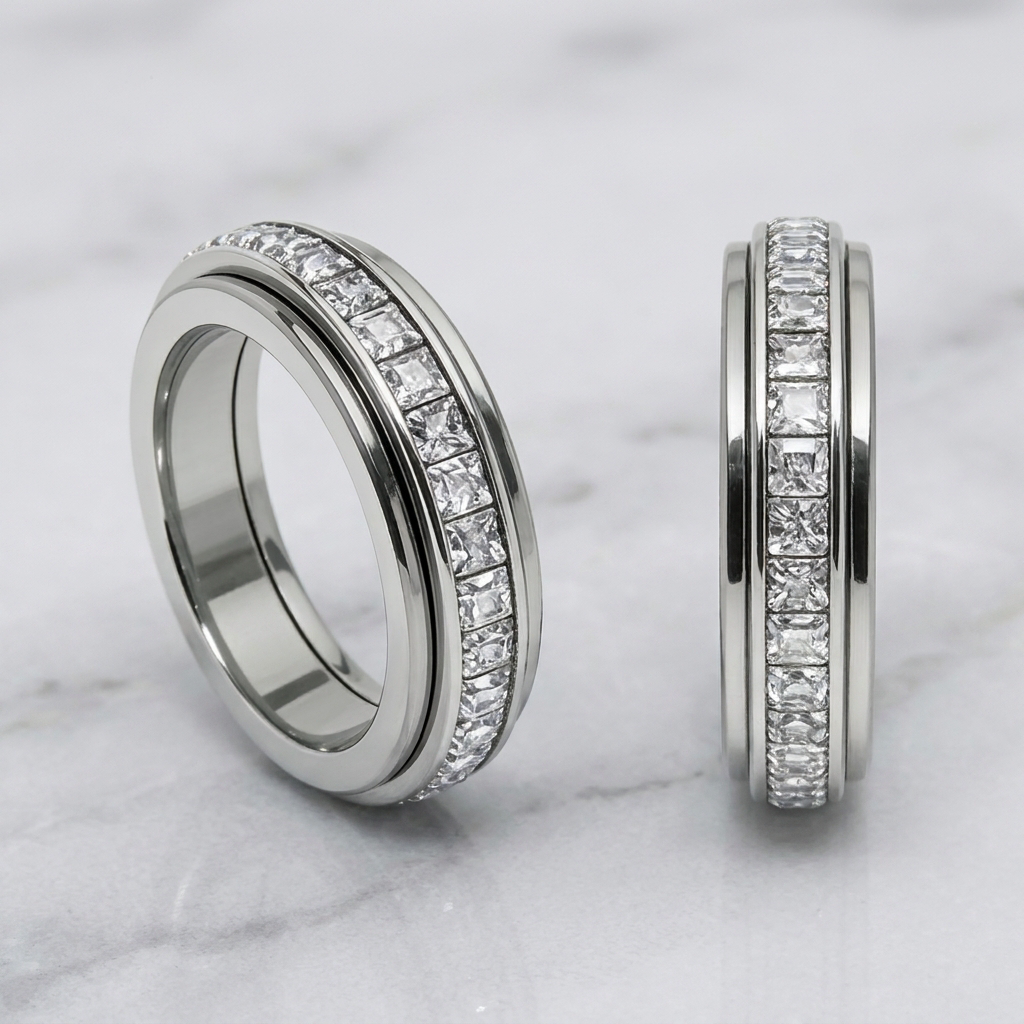 Anillo giratorio para la ansiedad