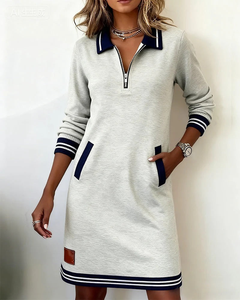 Vestido Claudia - Diseño de Líneas Estilizadas