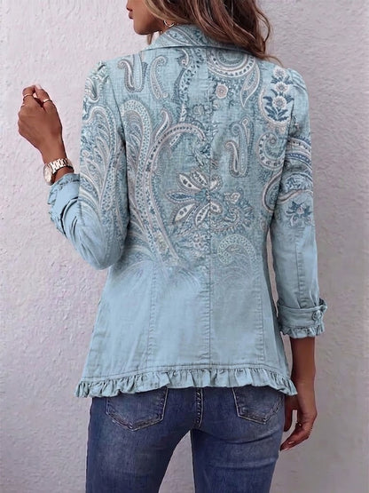Sobrecamisa Teresa - Estampado de Cachemira Clásico