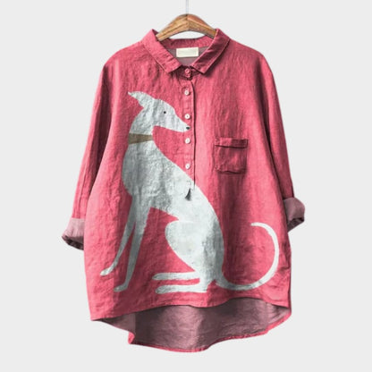 Amélie | Blusa de lino para llevar tanto de día como de noche